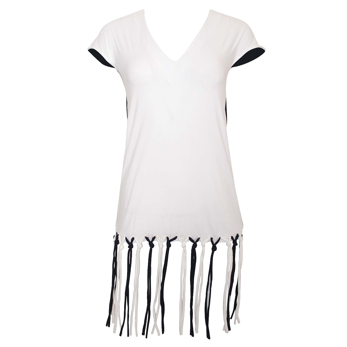 Paper London Fringed Top