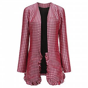 Times Checkered Blazer