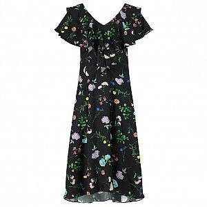 Maeva Ruffle Floral Dress