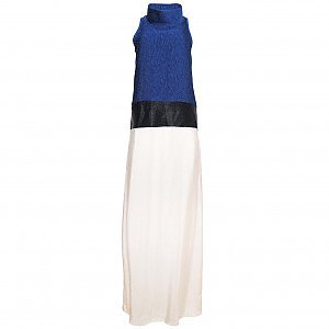 Mock Neck Maxi Gown