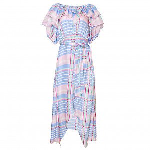Ruffled Midi Dress