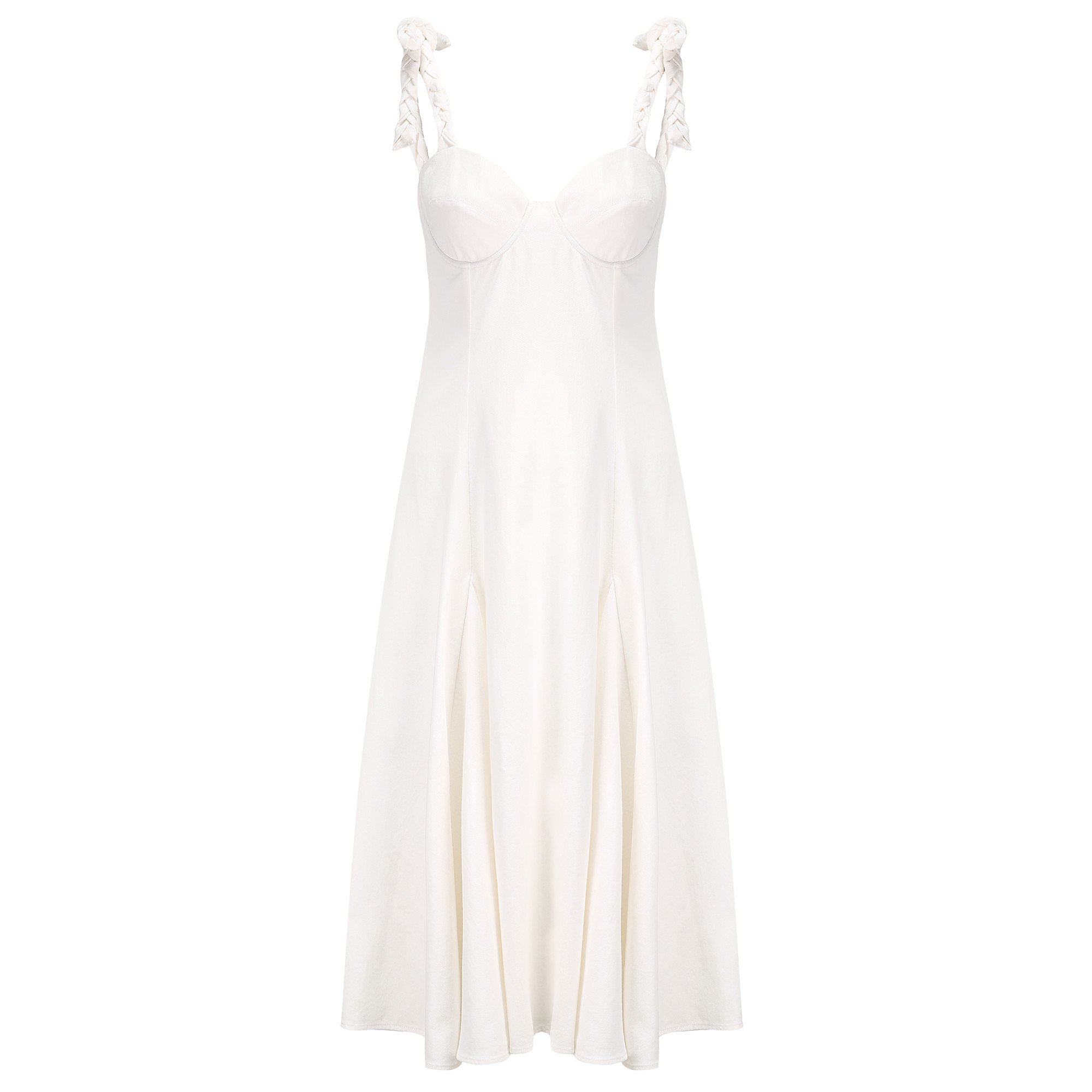 Paper London Mona Dress In Denim Rome
