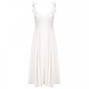 Mona Dress In Denim Rome